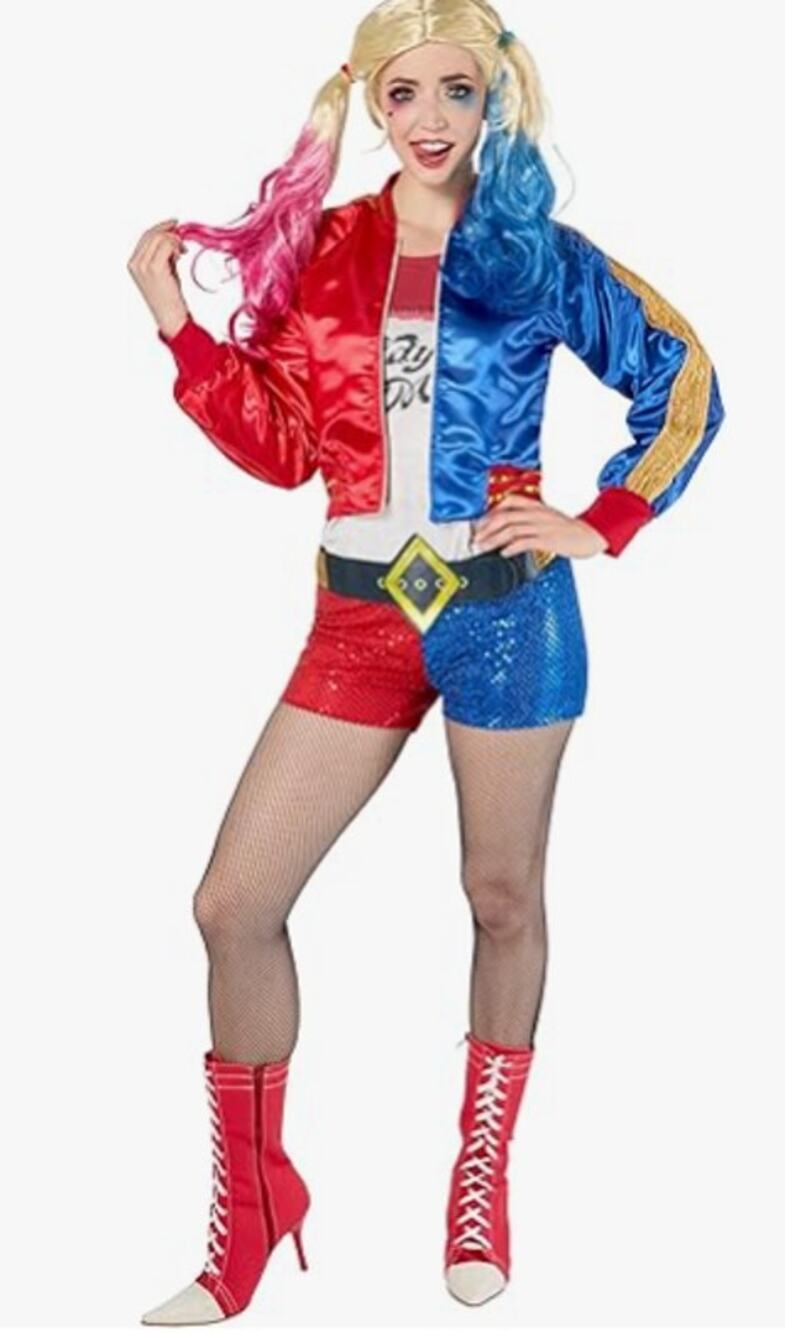 Rubie's Women's Suicide Squad Harley Quinn Costume Sz S EUC